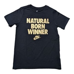 Nike Natural Born Winner Short-Sleeve Boys T-shirt Size S